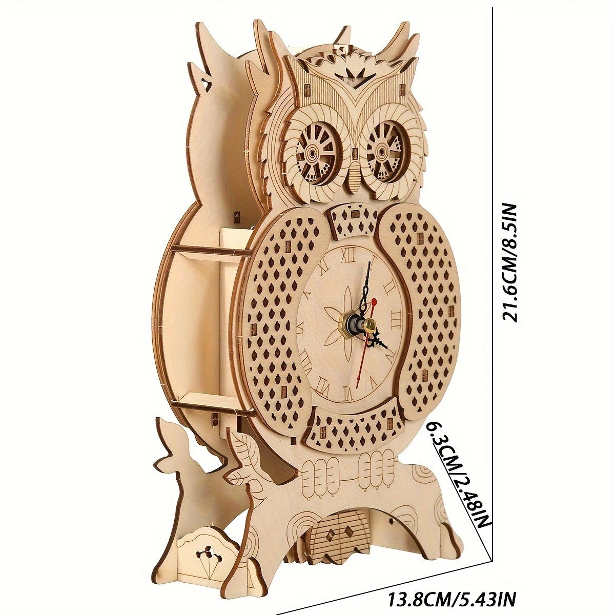 Rompecabezas 3D de madera – Juguete educativo y creativo