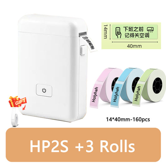 Impresora portátil de etiquetas – Mini Bluetooth, sin tinta, ideal para precios y organización