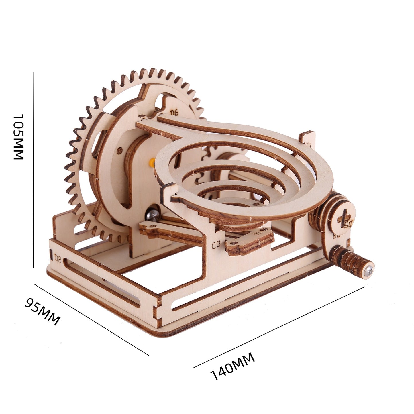 Rompecabezas 3D de madera – Juguete educativo y creativo