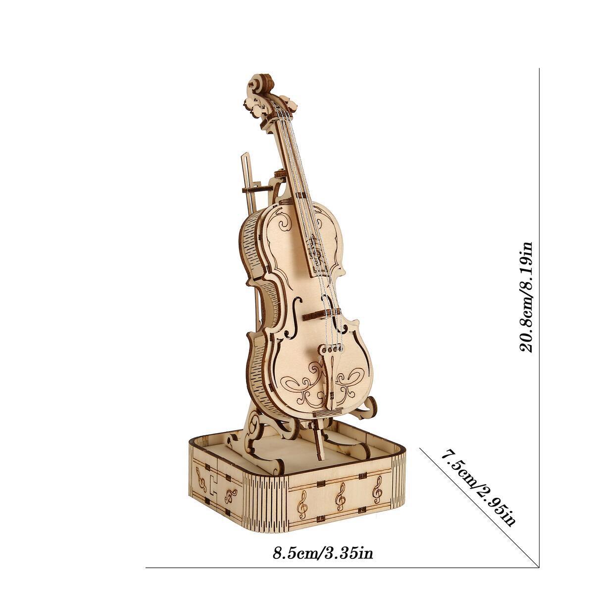 Rompecabezas 3D de madera – Juguete educativo y creativo