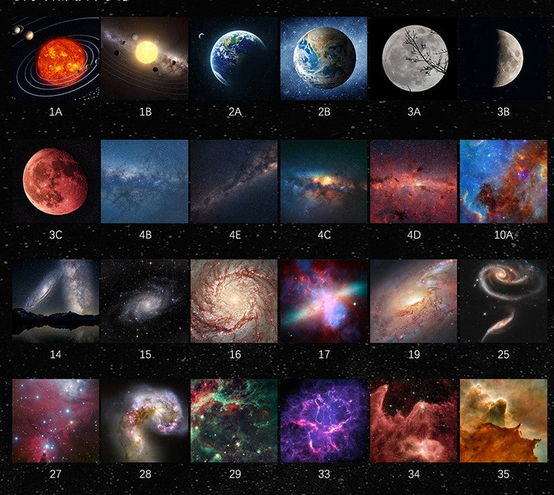 Lámpara proyector de galaxia – Luz nocturna USB, regalo creativo