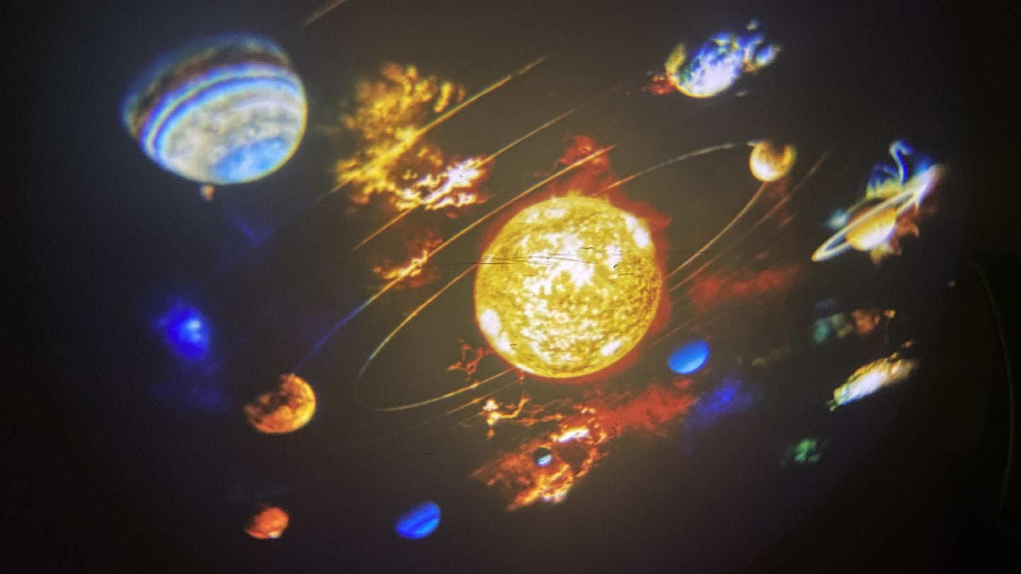 Lámpara proyector de galaxia – Luz nocturna USB, regalo creativo