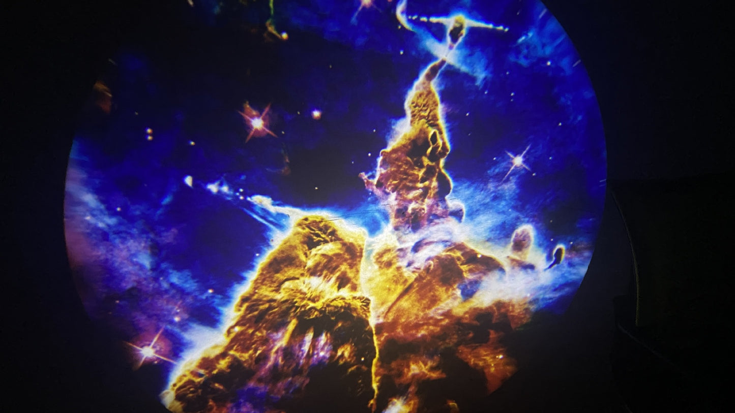 Lámpara proyector de galaxia – Luz nocturna USB, regalo creativo