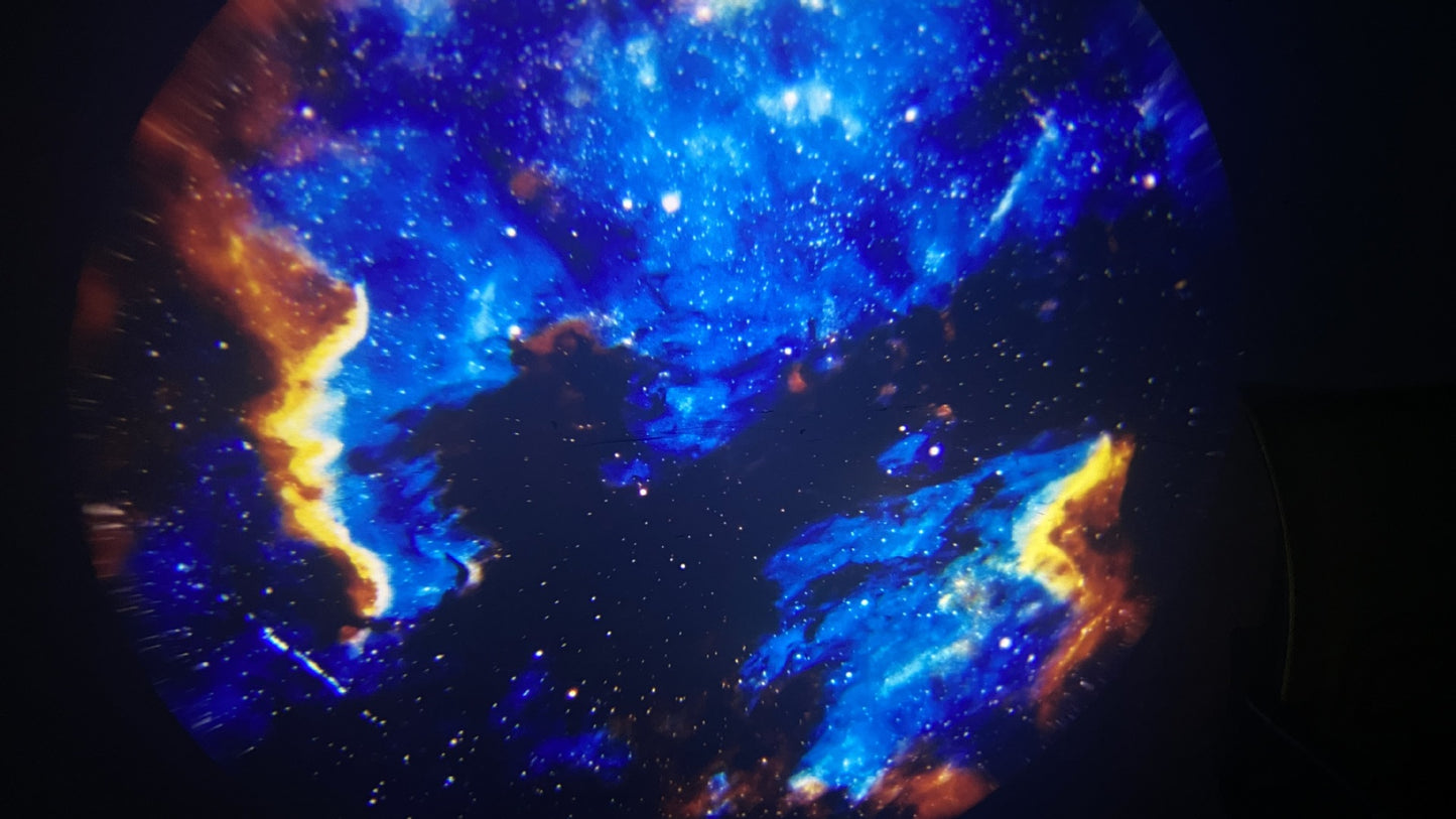 Lámpara proyector de galaxia – Luz nocturna USB, regalo creativo