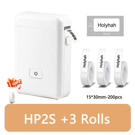 Impresora portátil de etiquetas – Mini Bluetooth, sin tinta, ideal para precios y organización