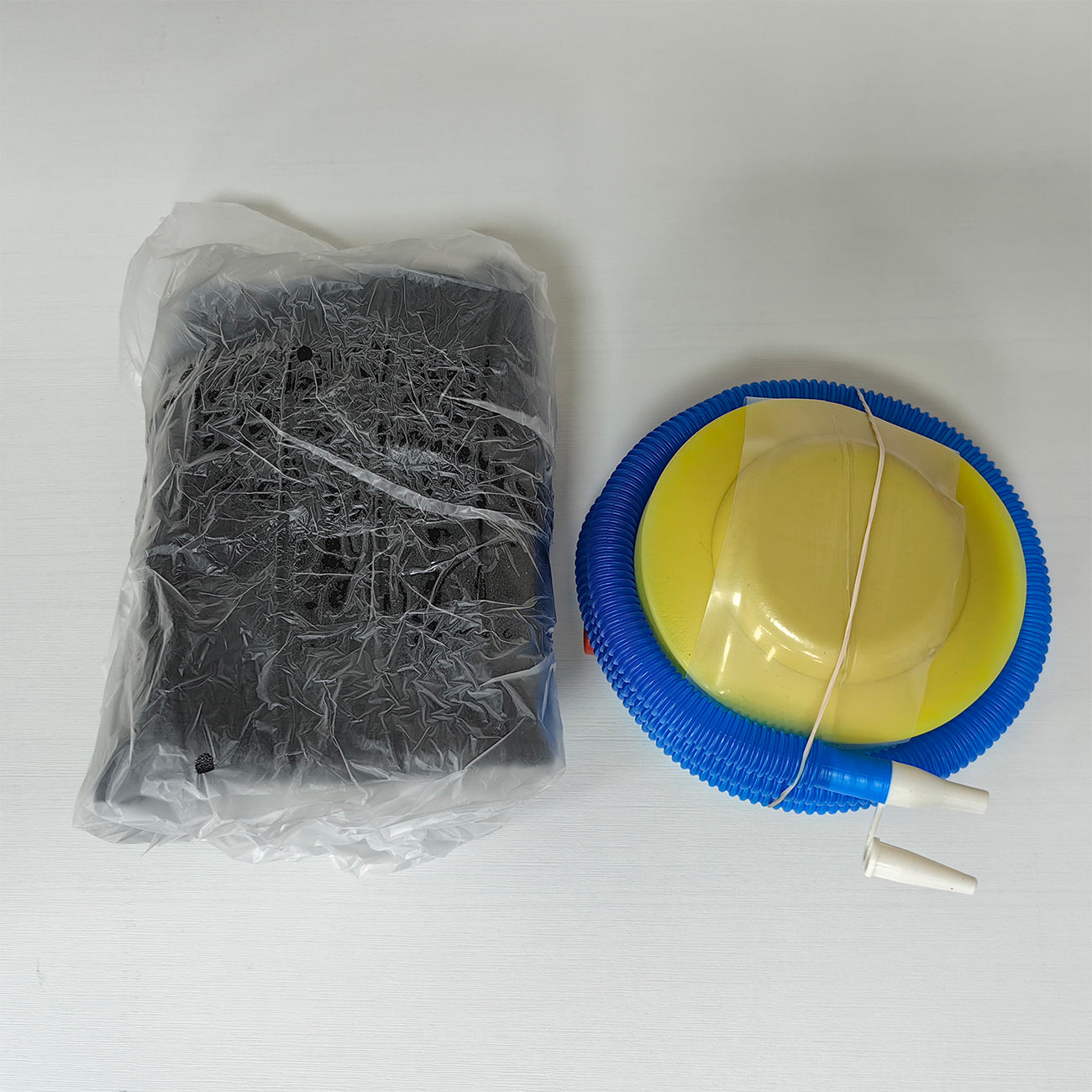 Pelota de yoga antideslizante 55 cm — con bomba, tapón y cinta de medición