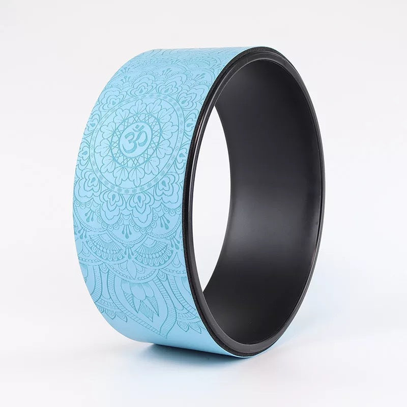 Rueda de yoga antideslizante PU — 33 cm de diámetro, soporte hasta 200 kg